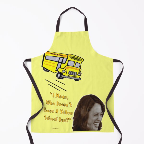 Item preview, VP Kamala Harris Loves A Yellow School Bus designed and sold by kristalcurt.