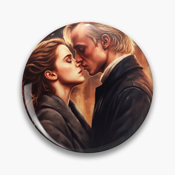 Item preview, Dramione Kiss fanart designed and sold by EmeraldeaArt.