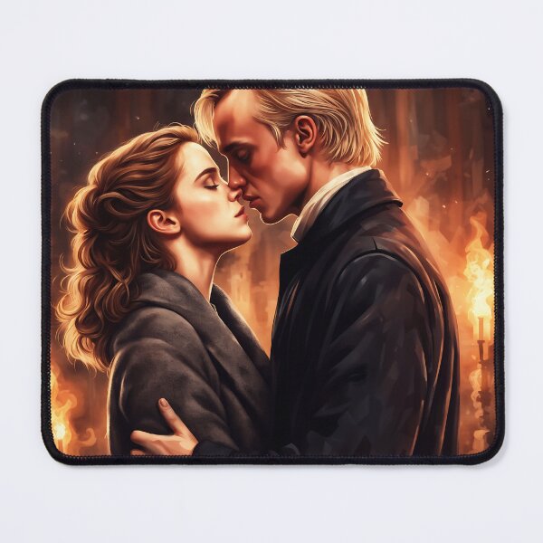 Item preview, Dramione Kiss fanart designed and sold by EmeraldeaArt.