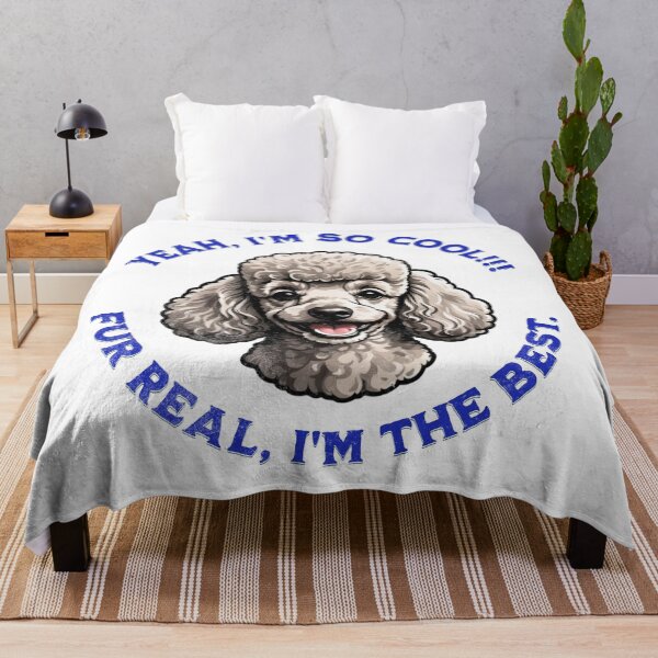 Item preview, Yeah i'm so cool poodle dog designed and sold by smanopla.