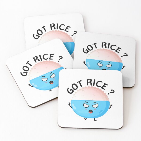 Item preview,  got rice ? Food Humor designed and sold by Manara  -Art.