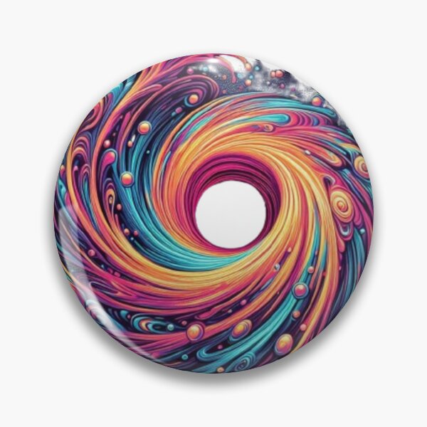 Item preview, Abstract Vortex in Bright Colors designed and sold by Azzikifah.