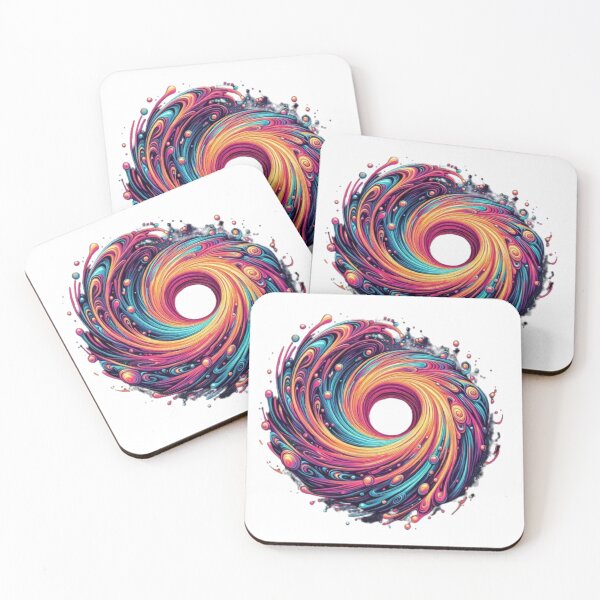 Item preview, Abstract Vortex in Bright Colors designed and sold by Azzikifah.