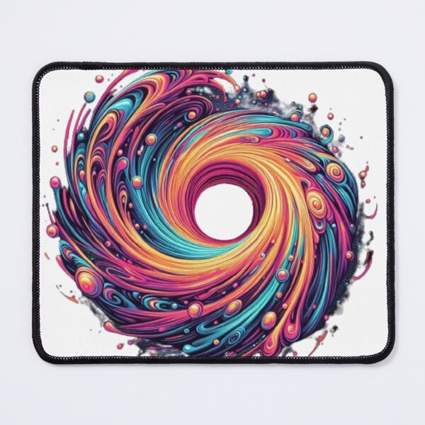Item preview, Abstract Vortex in Bright Colors designed and sold by Azzikifah.