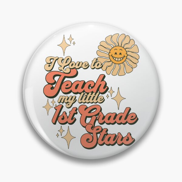 Item preview, I Love to Teach My Little 1st grade Stars designed and sold by NuttySqueaky.