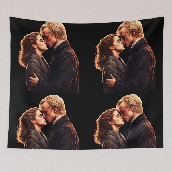 Item preview, Dramion couple kiss fanart designed and sold by EmeraldeaArt.