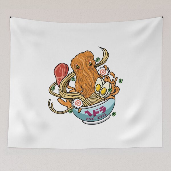 Item preview, Ramen Hedorah Godzilla Kaiju Shirt designed and sold by Femafia.