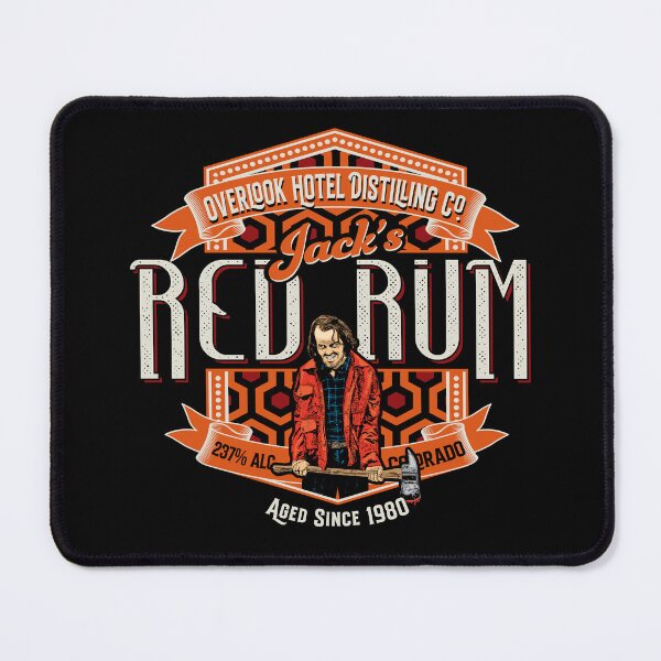 Item preview, Red Rum Overlook Label - Finest Rum Dks designed and sold by Alema Art.