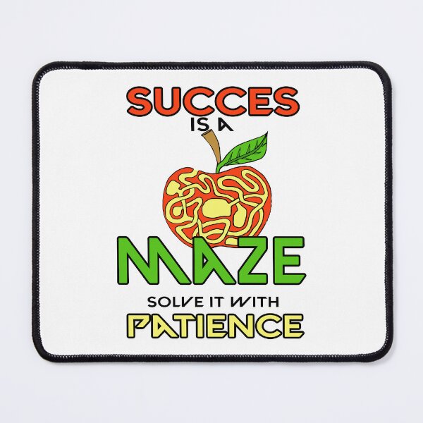 Item preview, Solve the Success Maze with Patience designed and sold by koreatvtea.