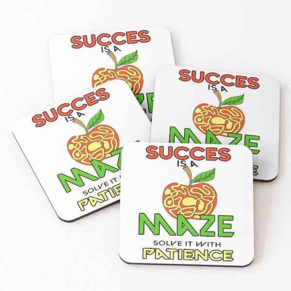 Item preview, Solve the Success Maze with Patience designed and sold by koreatvtea.