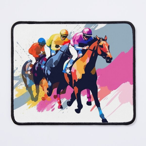 Item preview, The Horse Race designed and sold by Apricus Designs.