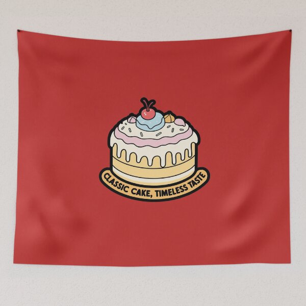 Item preview, Vintage Cake Classic Cake Timeless Taste designed and sold by MaateoDesign.