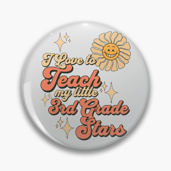 Item preview, I Love to Teach My Little 3rd grade Stars designed and sold by NuttySqueaky.
