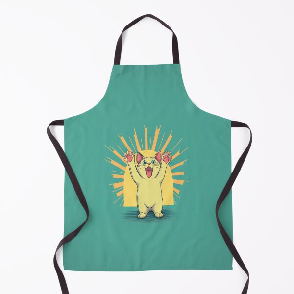 Item preview, Radiant Happy Cat Spreading Positive Vibes designed and sold by memememescat.