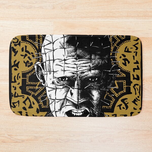 Item preview, Pinhead hell raiser demon angel lament configuration barker hellraiser horror 80s movies 90s bdsm kink leather cenobite cenobyte designed and sold by JonathanGrimm.