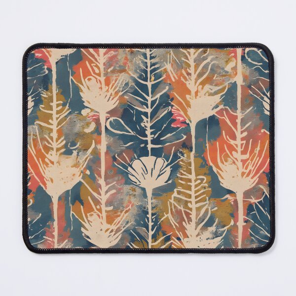 Item preview, Abstract Textured Leaf Design designed and sold by HighrockDesigns.