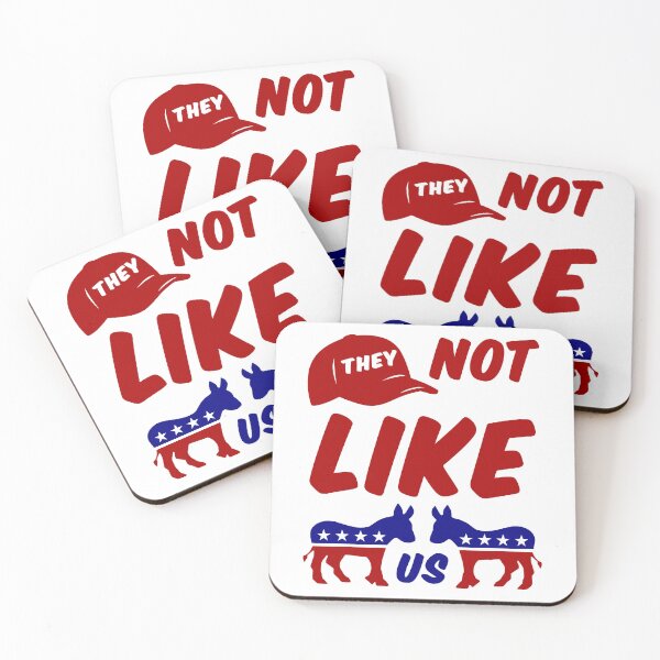 Item preview, They Not Like Us Political Stickers designed and sold by EthosWear.