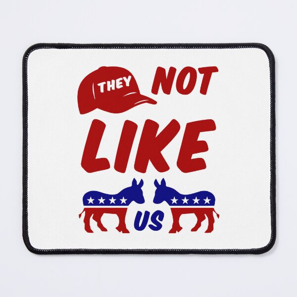 Item preview, They Not Like Us Political Stickers designed and sold by EthosWear.