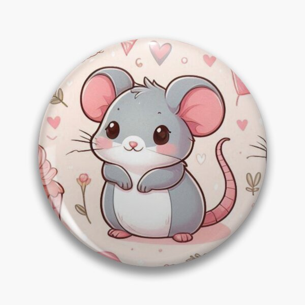 Item preview, Adorable Mice and Sweet Treats Pattern in Pastel Colors designed and sold by LaraCreativeArt.