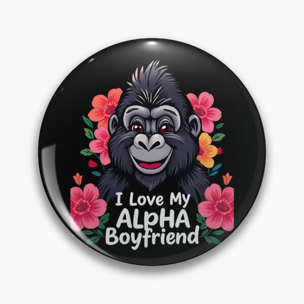 Item preview, I Love My Alpha Boyfriend for girl designed and sold by ElenaHrubes.