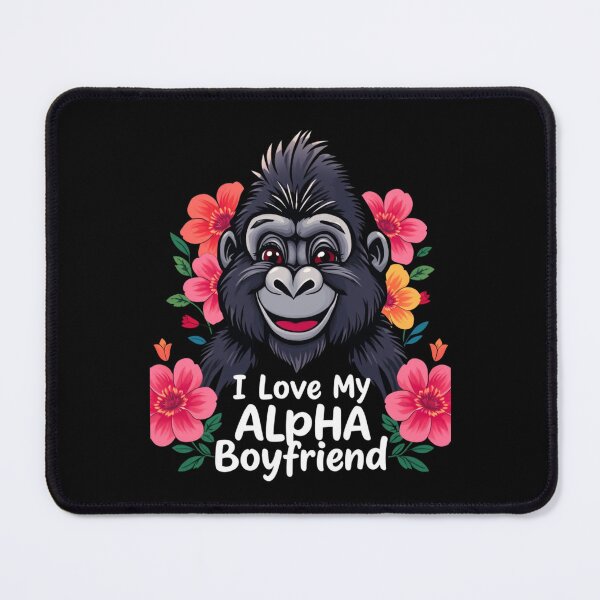 Item preview, I Love My Alpha Boyfriend for girl designed and sold by ElenaHrubes.