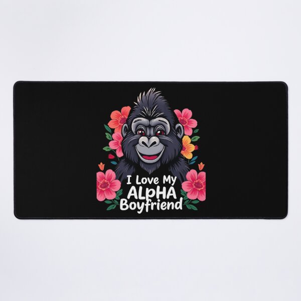 Item preview, I Love My Alpha Boyfriend for girl designed and sold by ElenaHrubes.