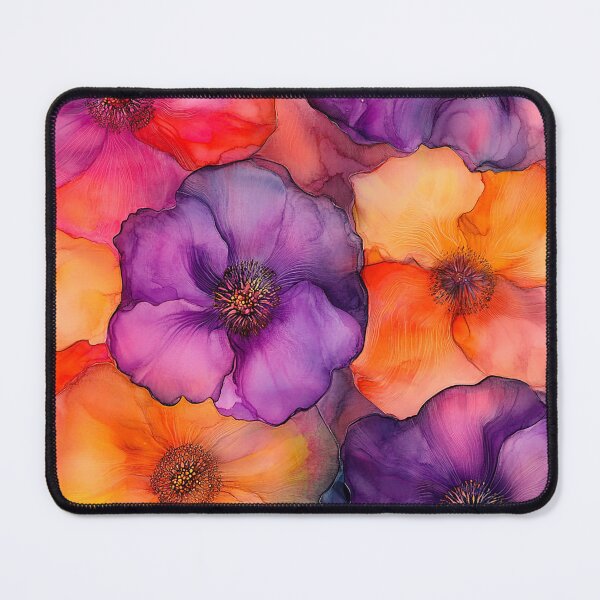 Item preview, Alcohol Ink Flower Art designed and sold by BigDigital.