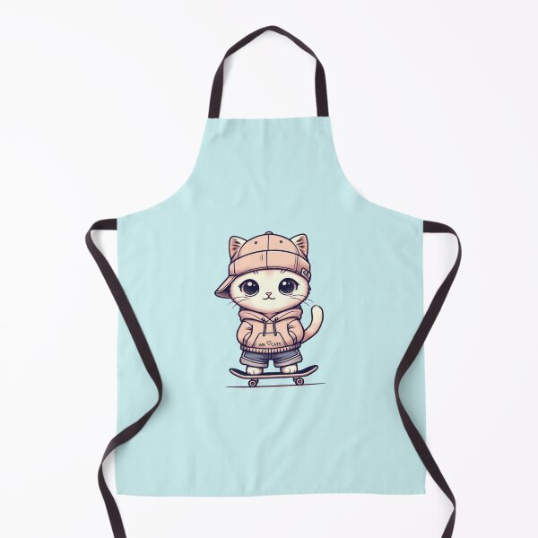 Item preview, Super Cute Baby Cat Skater designed and sold by WeLoveCatss.