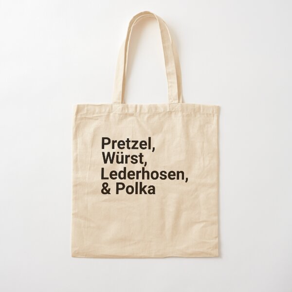 Artikel-Vorschau von Brezel, Wurst, Lederhosen & Polka, designt und verkauft von Very Good Tees.
