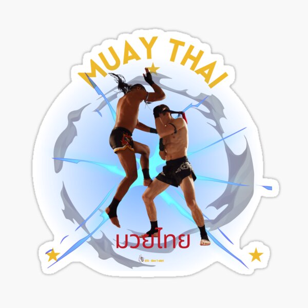 Item preview, Muay Thai, T-shirt and sticker designed and sold by WacNehemiah.