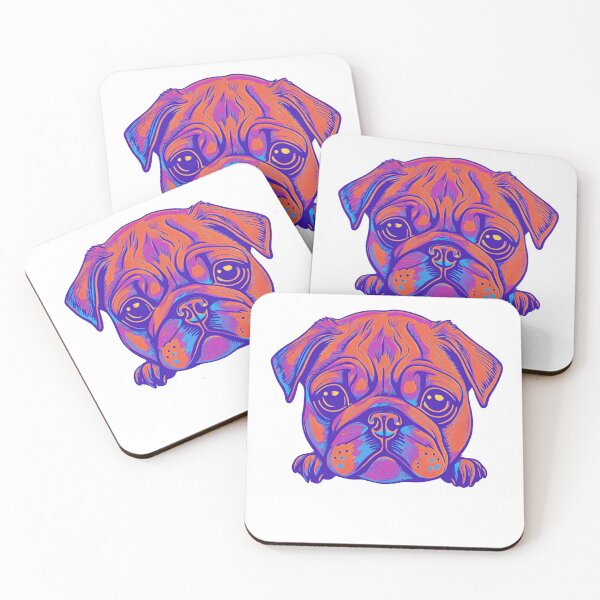 Item preview, Psychedelic Pug designed and sold by NerdyNoveltees.