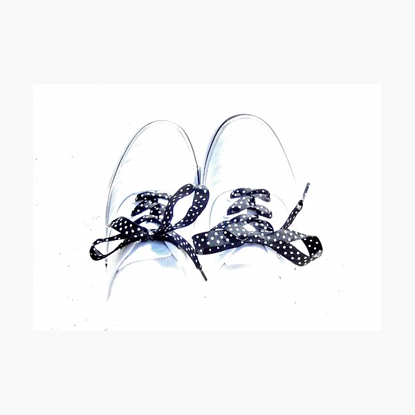 POLKA DOT LACES (1) Photographic Print