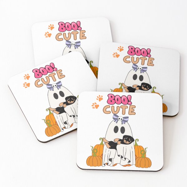 Item preview, Boo Cute Girl Ghost and her puppy designed and sold by DeadWicked.