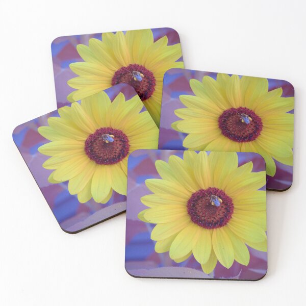 Item preview, Bee on sunflower in IR Chrome designed and sold by Cblifeisgood.