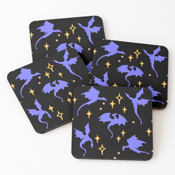 Item preview, Fantasy Dragons and Stars Pattern Seamless designed and sold by literartyghost.