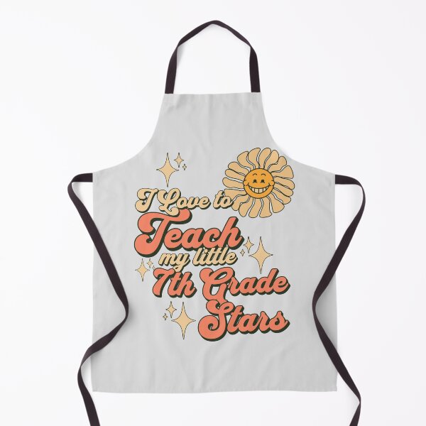 Item preview, I Love to Teach My Little 7th grade Stars  designed and sold by NuttySqueaky.