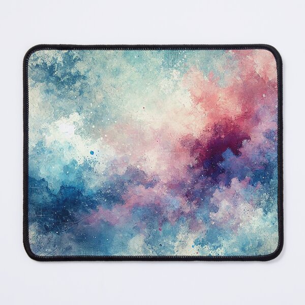 Item preview, Watercolor Background in Blue and Pink Tones designed and sold by PsycheBrain.