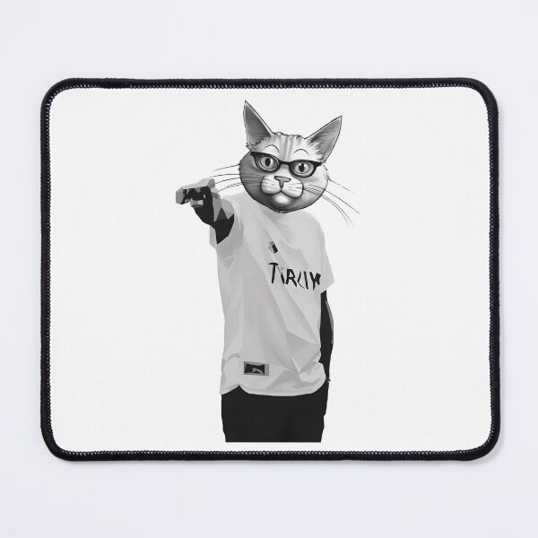 Item preview, Yusuf Cat Dikec - Turkish shooter funny fanart designed and sold by EmeraldeaDesign.