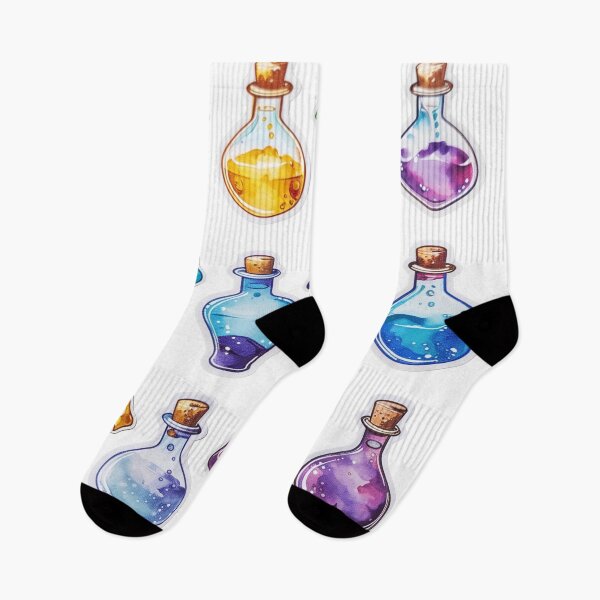Aperçu de l'œuvre Mini bouteilles de potion 1 créée et vendue par Swayzdesigns.