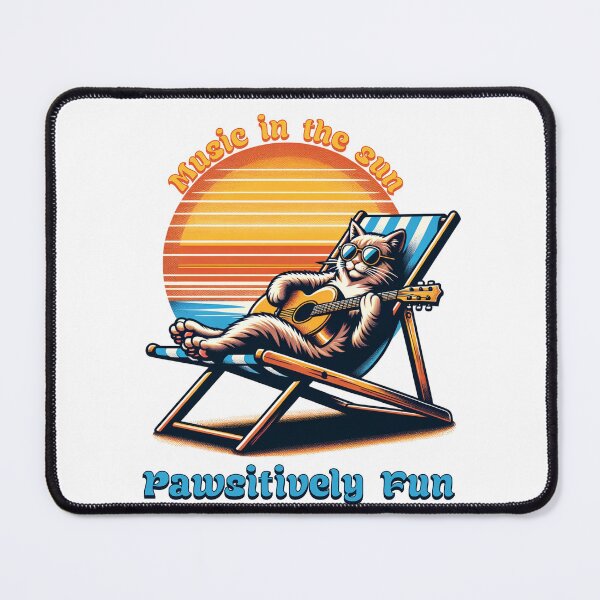 Item preview, Feline Fretboard Fiesta designed and sold by Shipwrecked2020.