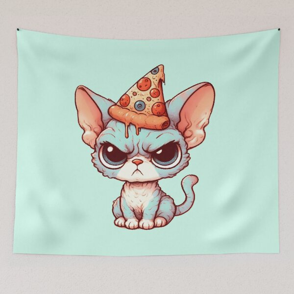 Item preview, Pizza Cat designed and sold by Anna Halasek.