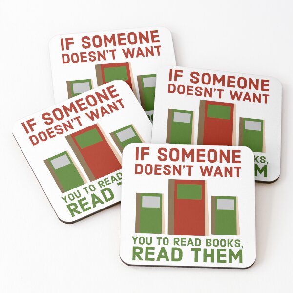 Item preview, If someone doesn’t want you to read books, read them  designed and sold by Rachel the Artist .