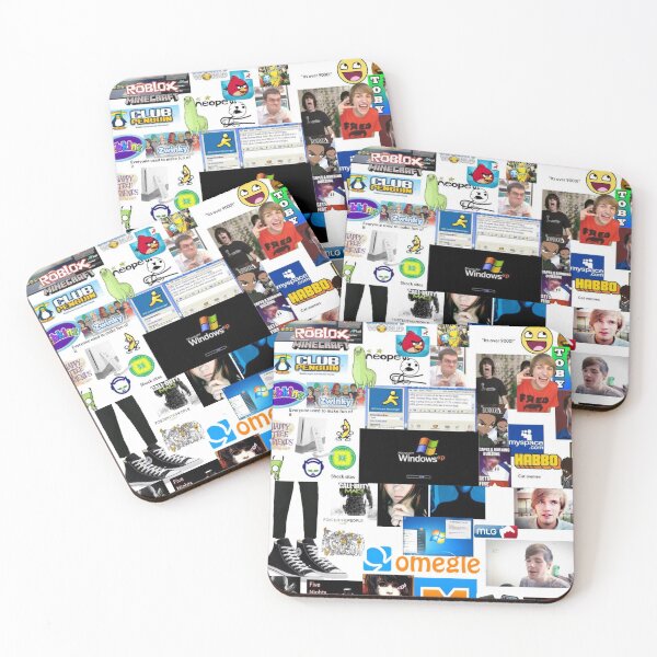 Item preview, 2000s Nostalgia Collage: Iconic Y2K Culture Throwback Design designed and sold by Kamal Khajeb.