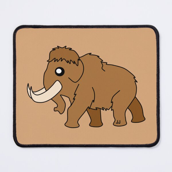 Item preview, Cartoon Woolly Mammoth designed and sold by JJs-digiDesigns.