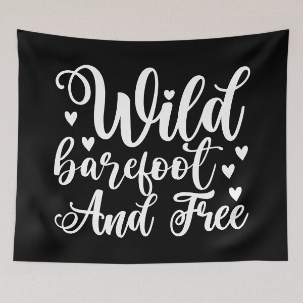 Item preview, Wild and Barefoot White designed and sold by Saganordic.
