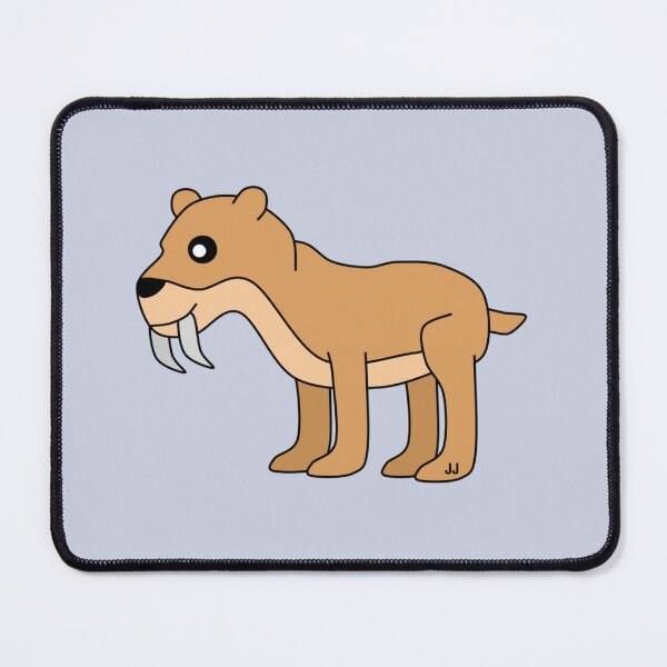 Item preview, Cartoon Sabertooth Tiger designed and sold by JJs-digiDesigns.