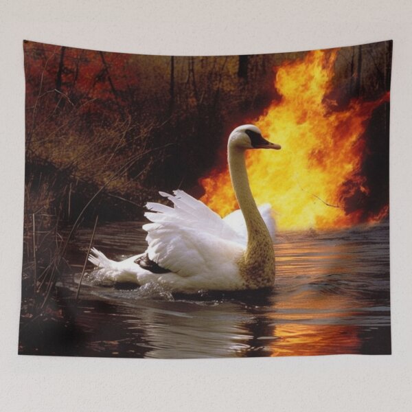 Item preview, Swan Fire designed and sold by Midsized King.