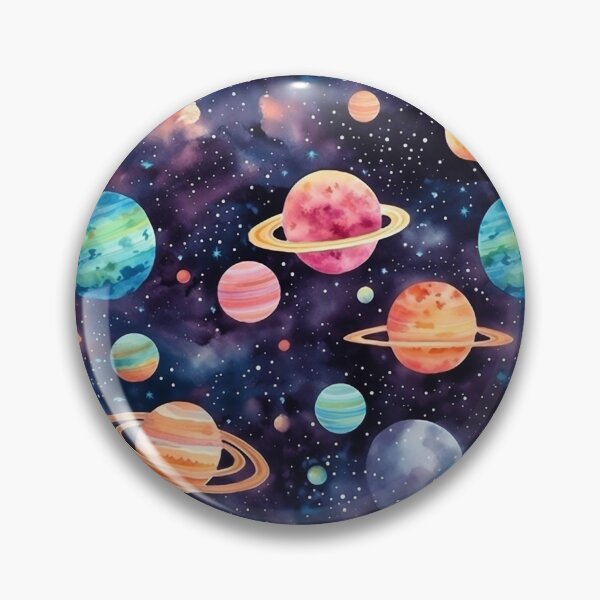 Item preview, Universe Watercolor Pattern #2 designed and sold by NatureSight.