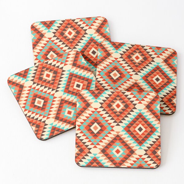 Item preview, Traditional Aztec kilim autumn designed and sold by Dana Du.