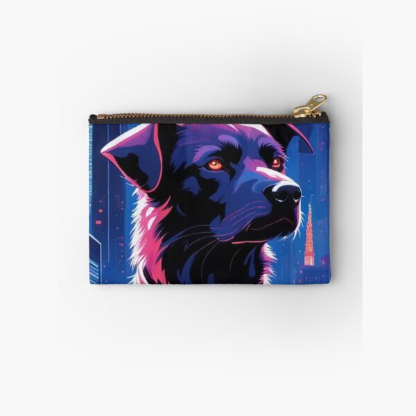 Item preview, Cyber dog on futuristic skyscraper roof" designed and sold by Machiavellie.